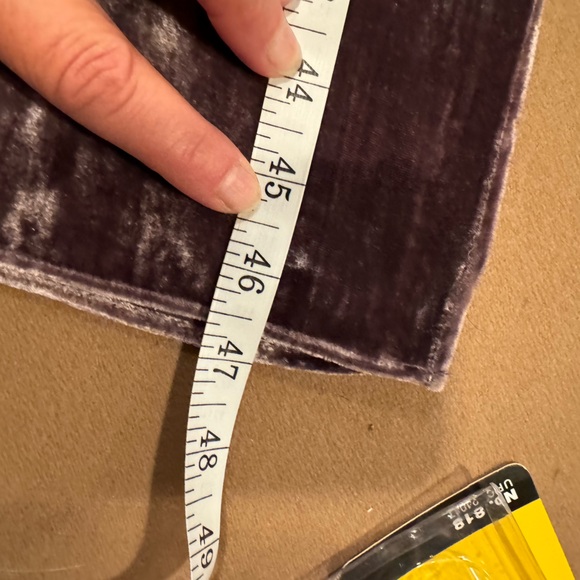 Taupe Velvet Wrap - Picture 6 of 6